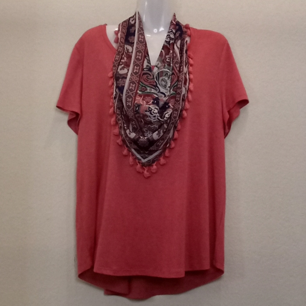 World Unity Knit Top With Matching Scarf - image 4